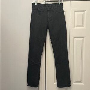 Old Navy Men's Black Straight Jeans w/ Built-in Flex
